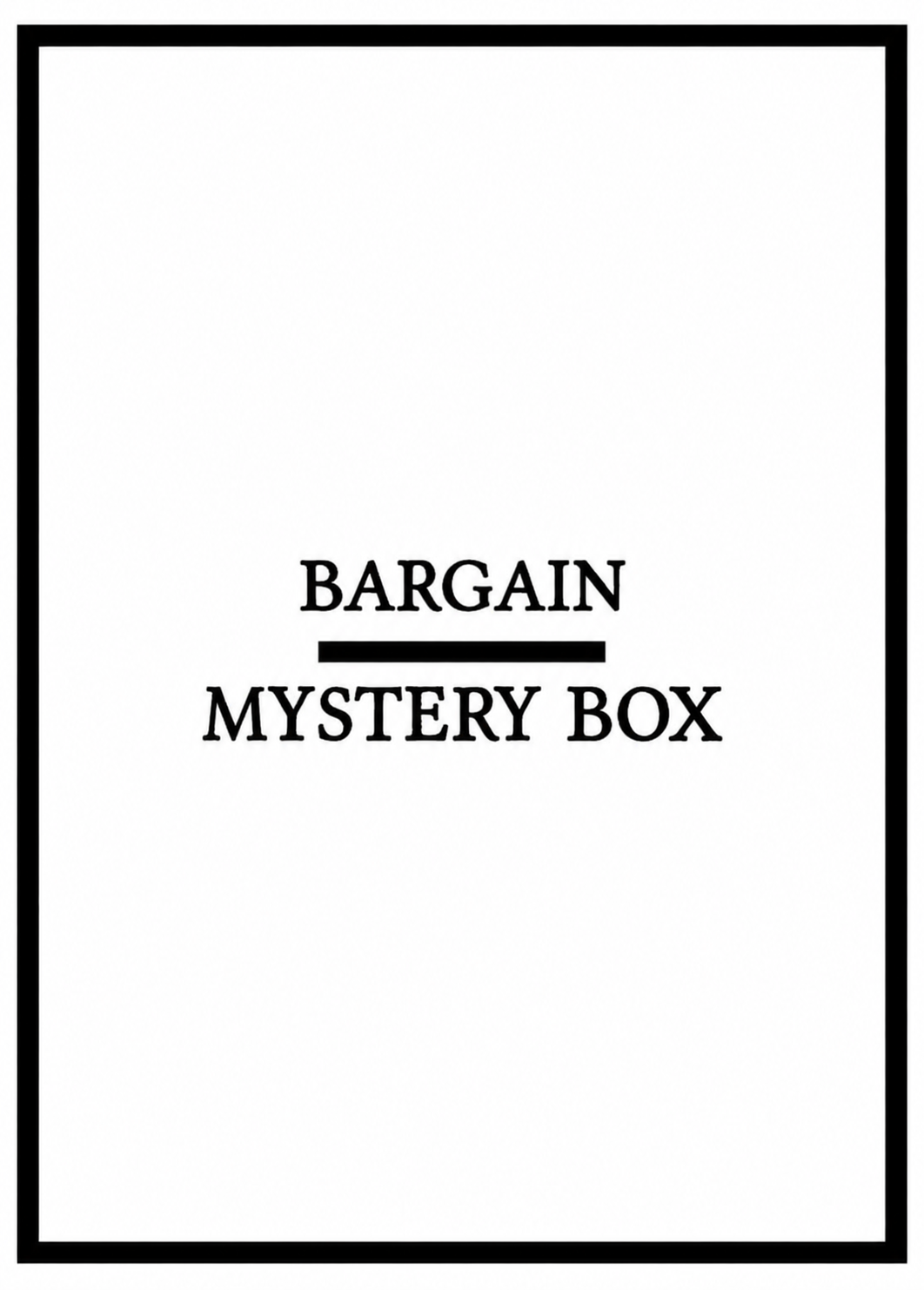 Mystery Box